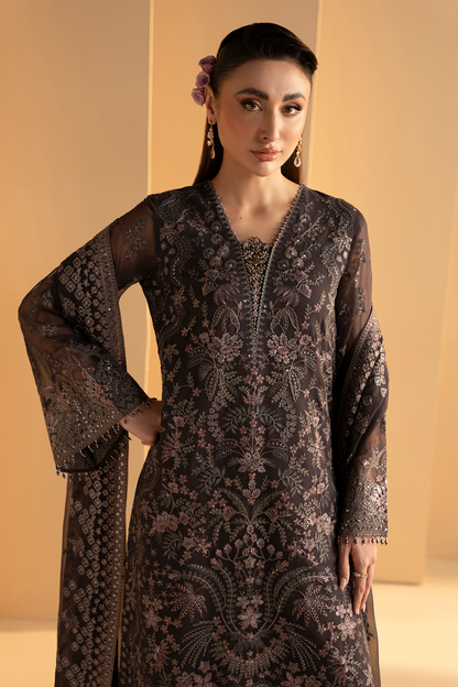 Lavish Premium | Purkashish Formals | Coco Noir - Formal Dress - available at Maria Faisal in UK and USA.