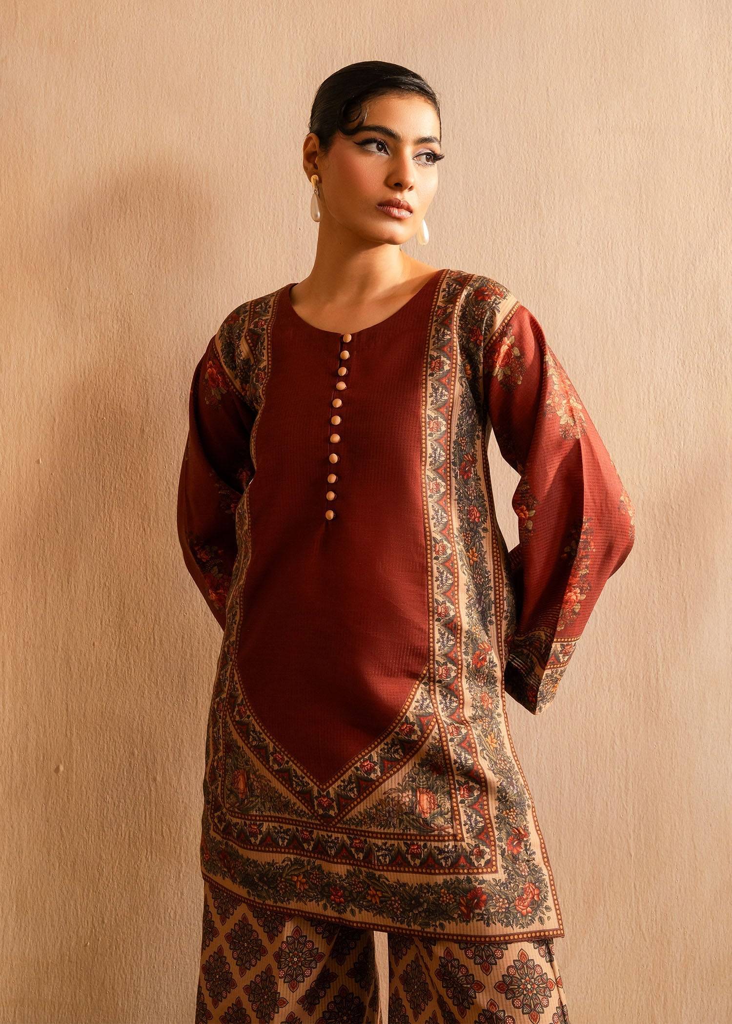 Maria Osama Khan | Retro Lawn 25 | Berra by Maria Faisal - Registered Vendor of : Maria Osama Khan - type : Ladies Clothes - 100% original wedding dresses