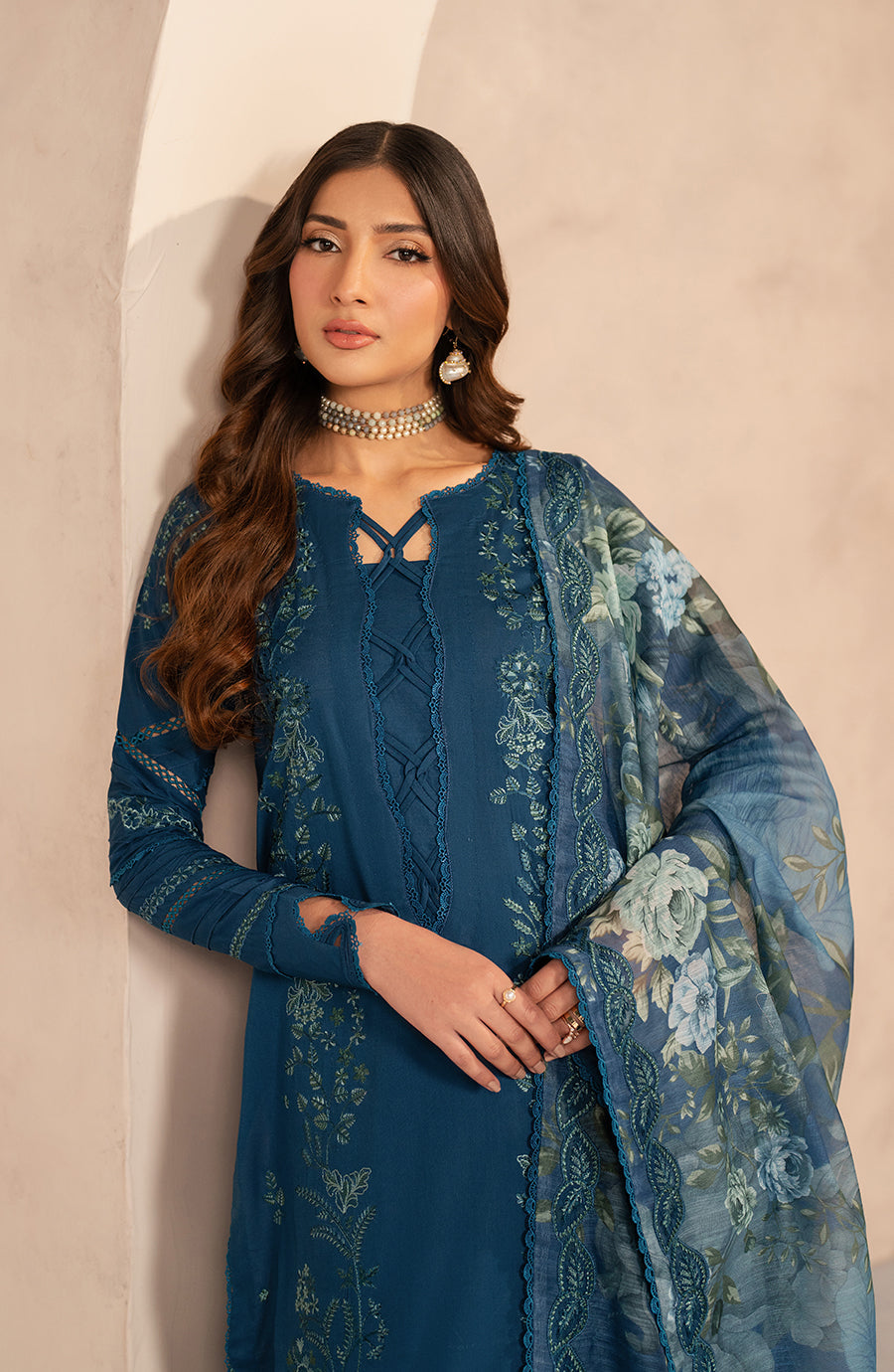 Zarif | Summer Lawn 25 | UNST-LWN-03 MEHMER by Maria Faisal - Registered Vendor of : Zarif - type : Ladies Clothes - 100% original wedding dresses