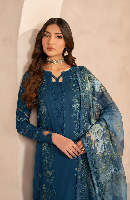Zarif | Summer Lawn 25 | UNST-LWN-03 MEHMER by Maria Faisal - Registered Vendor of : Zarif - type : Ladies Clothes - 100% original wedding dresses