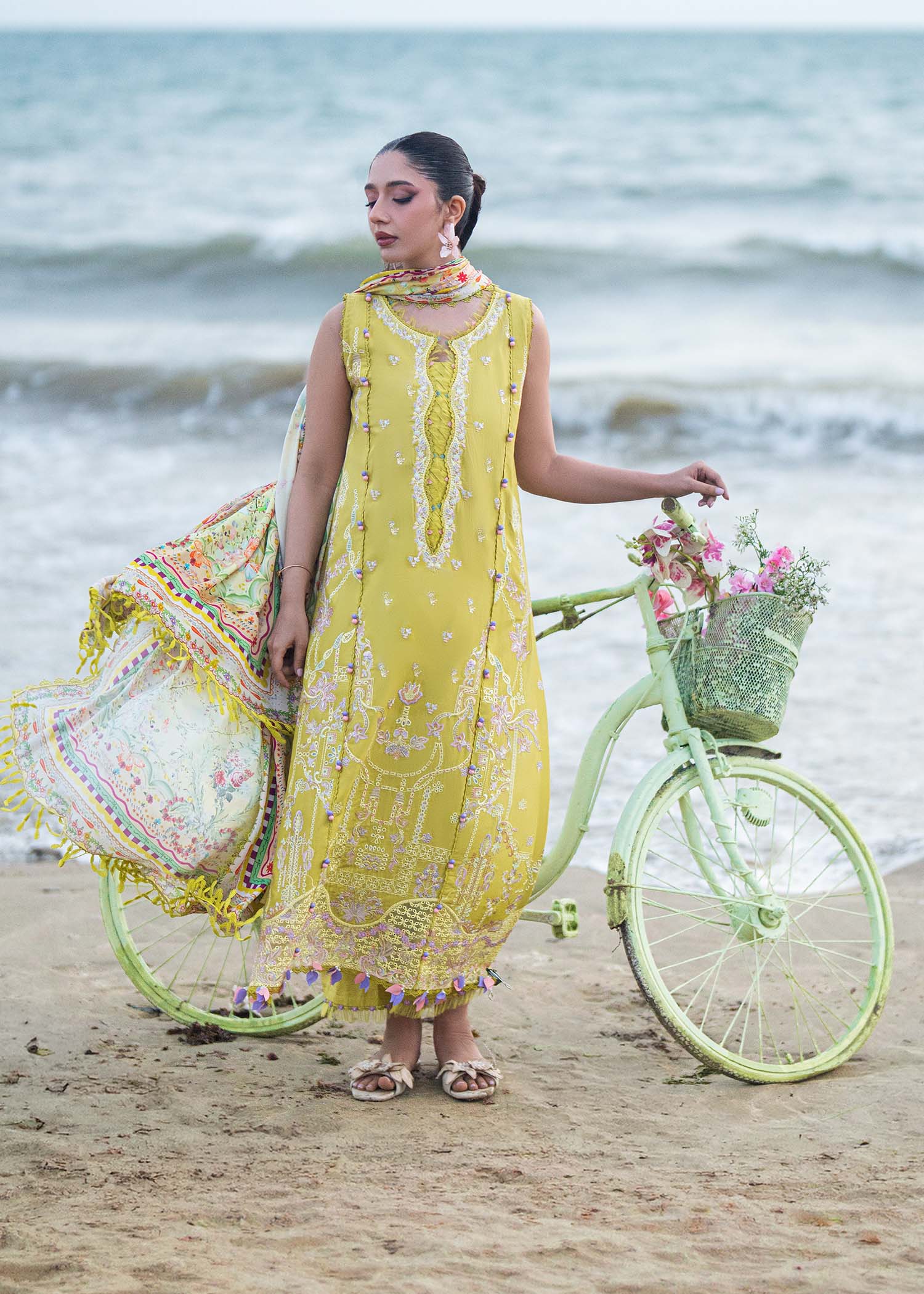 Kanwal Malik | Mira Summer Lawn 26 | Ilyra - Luxury Dress - available at Maria Faisal in UK and USA.