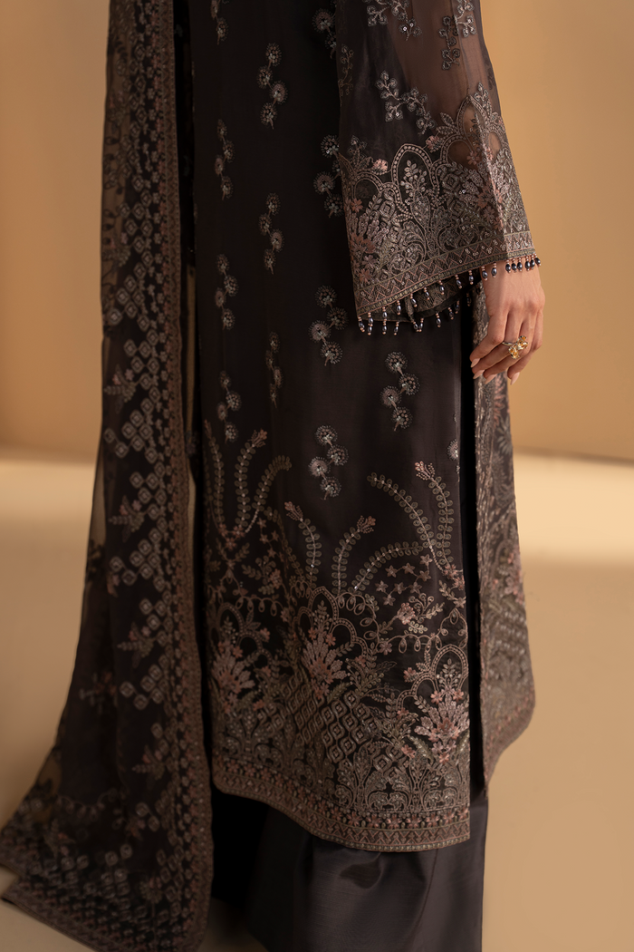 Lavish Premium | Purkashish Formals | Coco Noir - Formal Dress - available at Maria Faisal in UK and USA.