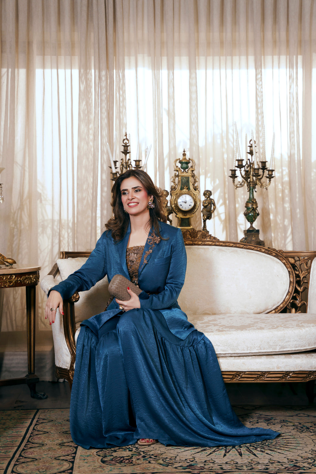 Nilofer Shahid | Saheliyan | Maha - Luxury Dress - available at Maria Faisal in UK and USA.