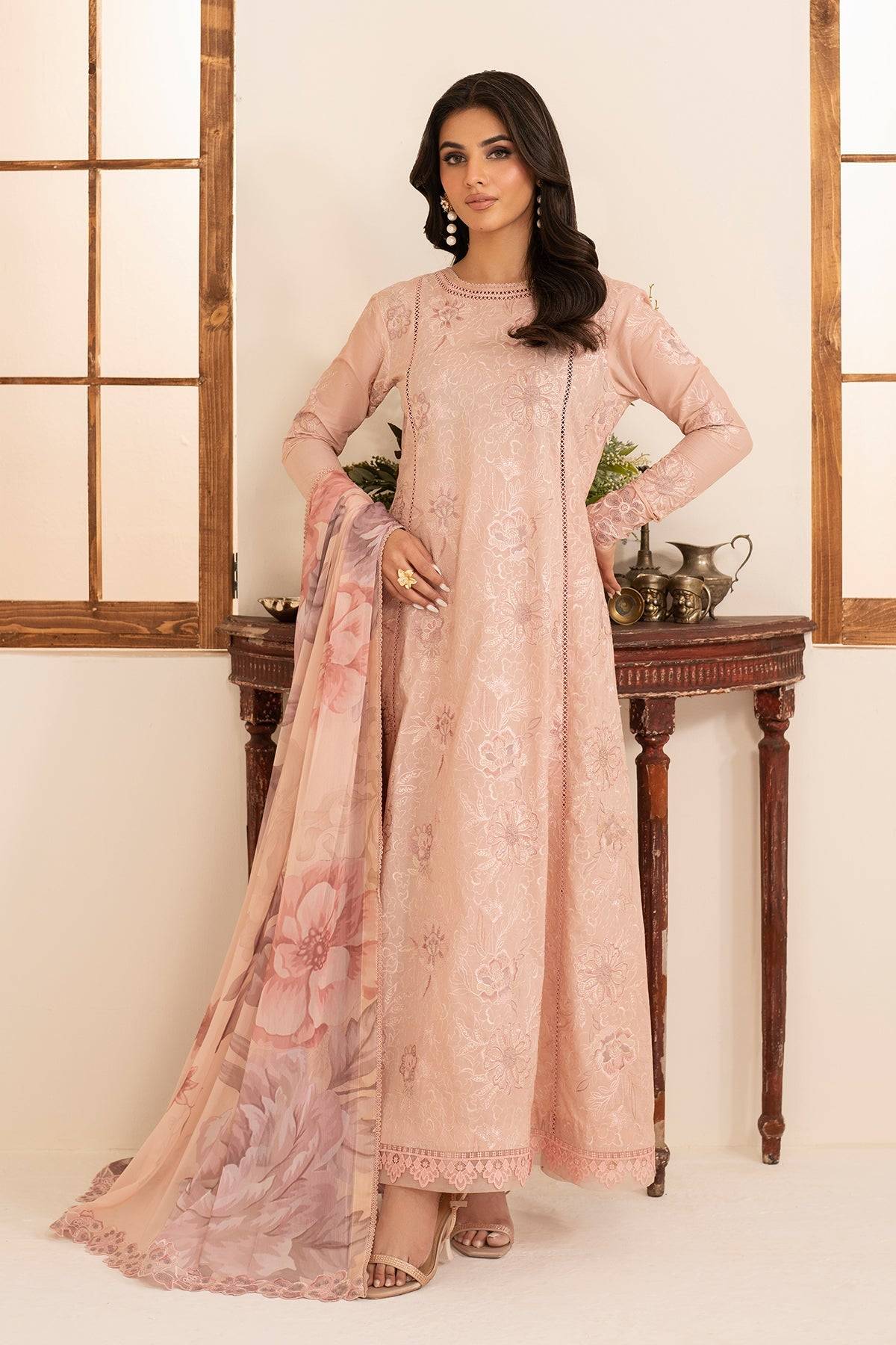 Zarif | Lamhay Luxury Eid Lawn 25 | 10 AREEBAH by Maria Faisal - Registered Vendor of : Zarif - type : Ladies Clothes - 100% original wedding dresses