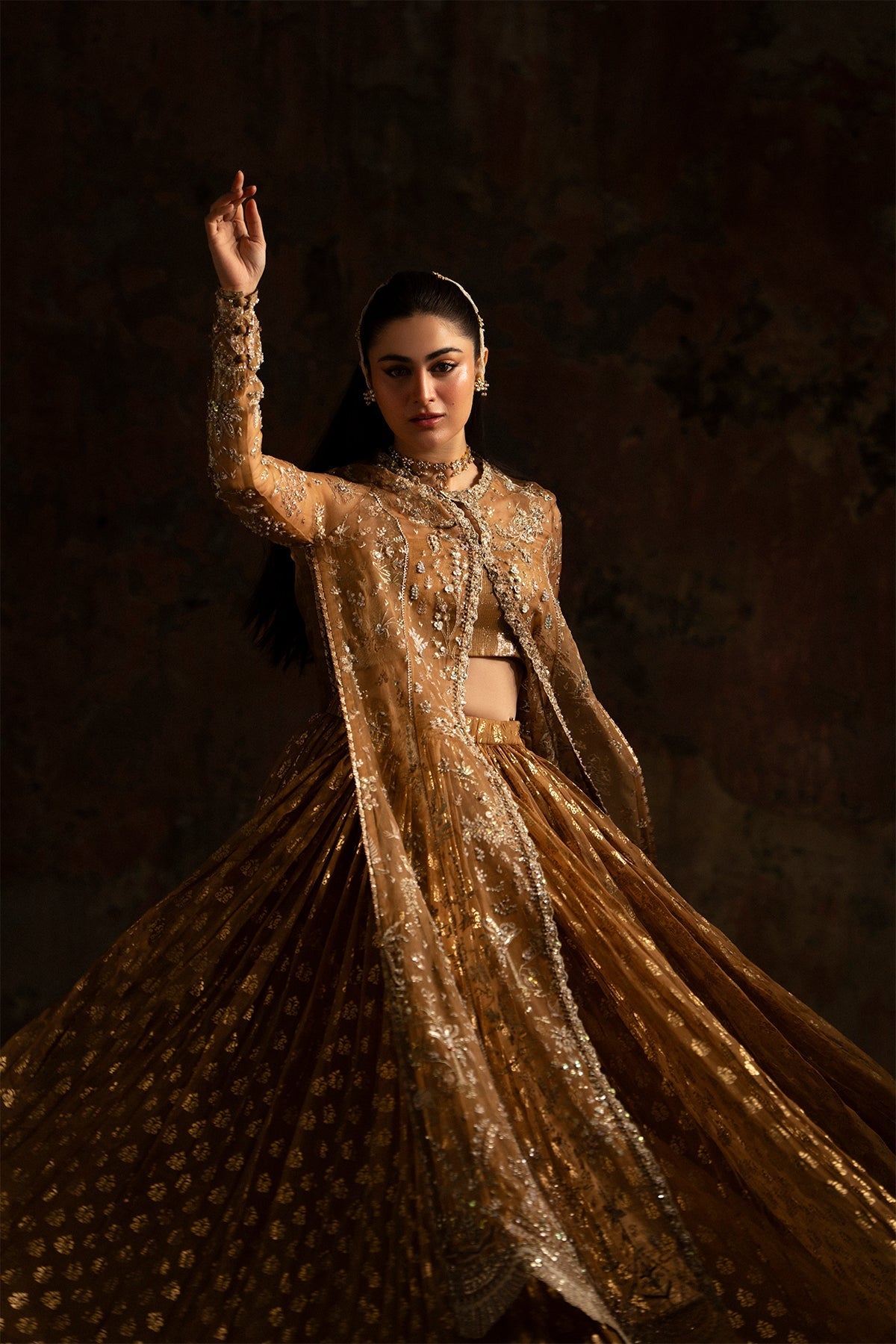 Nyra | Wedding Festive | Zinnia - Wedding Dress - available at Maria Faisal in UK and USA.