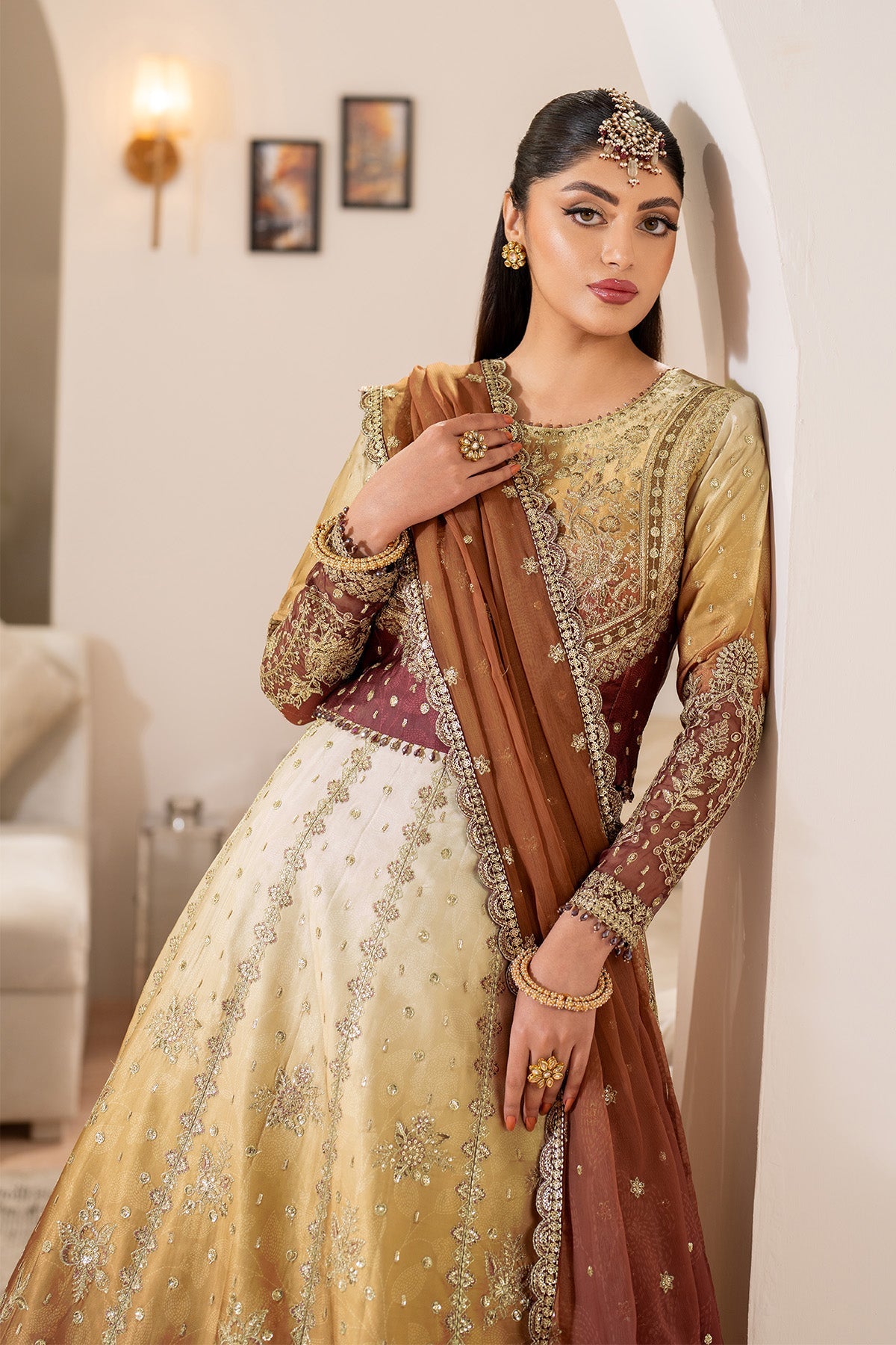 Alizeh | Formals 26 | Carmela - Formal Dress - available at Maria Faisal in UK and USA.