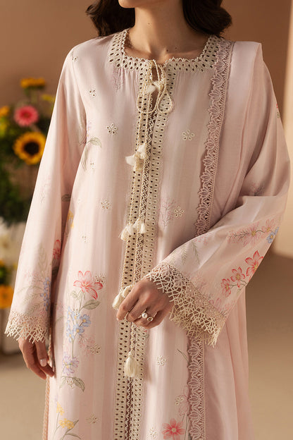 Afrozeh | The Haze 26 | Hazelen Blush - Luxury Dress - available at Maria Faisal in UK and USA.