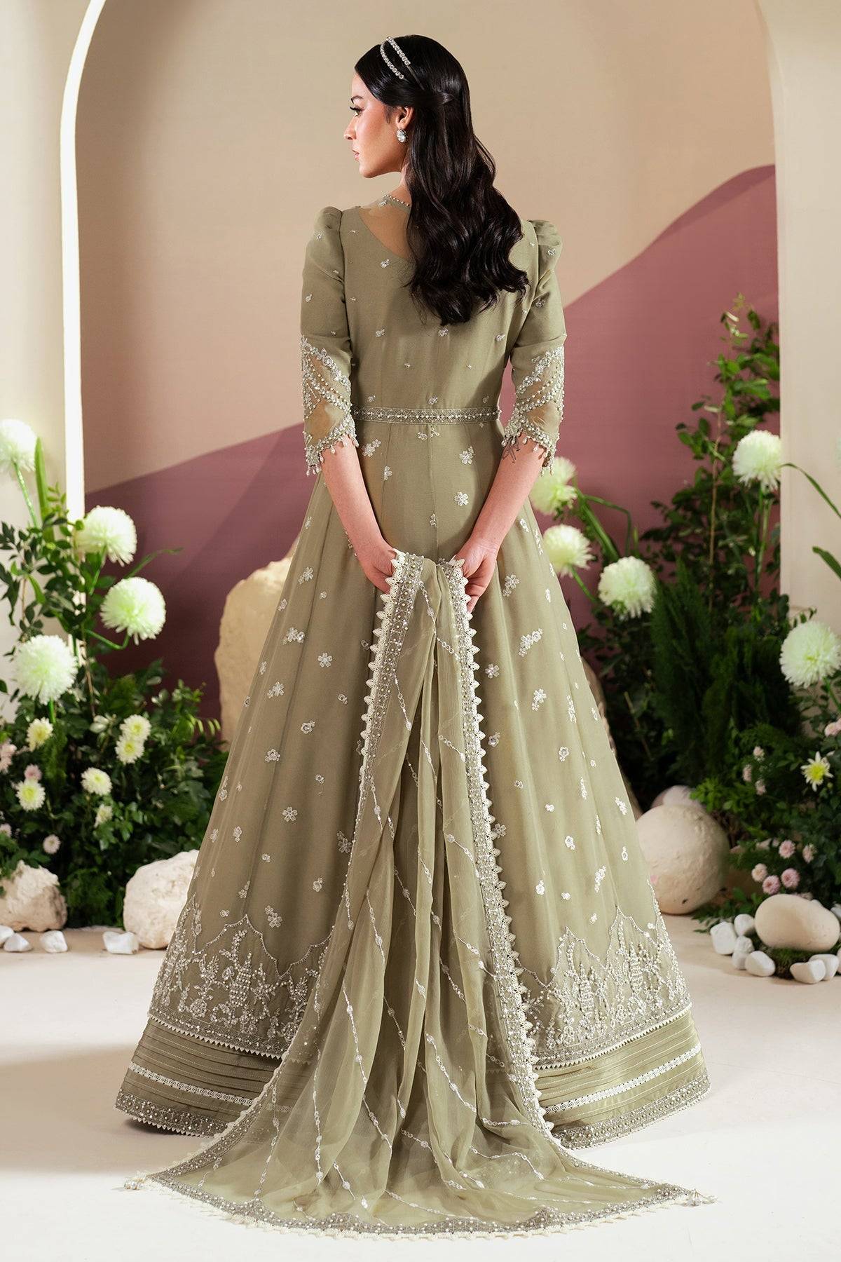 Alizeh | Handcrafted Eid Edit 25 | AF-HM-4040-Tunic by Maria Faisal - Registered Vendor of : Alizeh - type : Ladies Clothes - 100% original wedding dresses