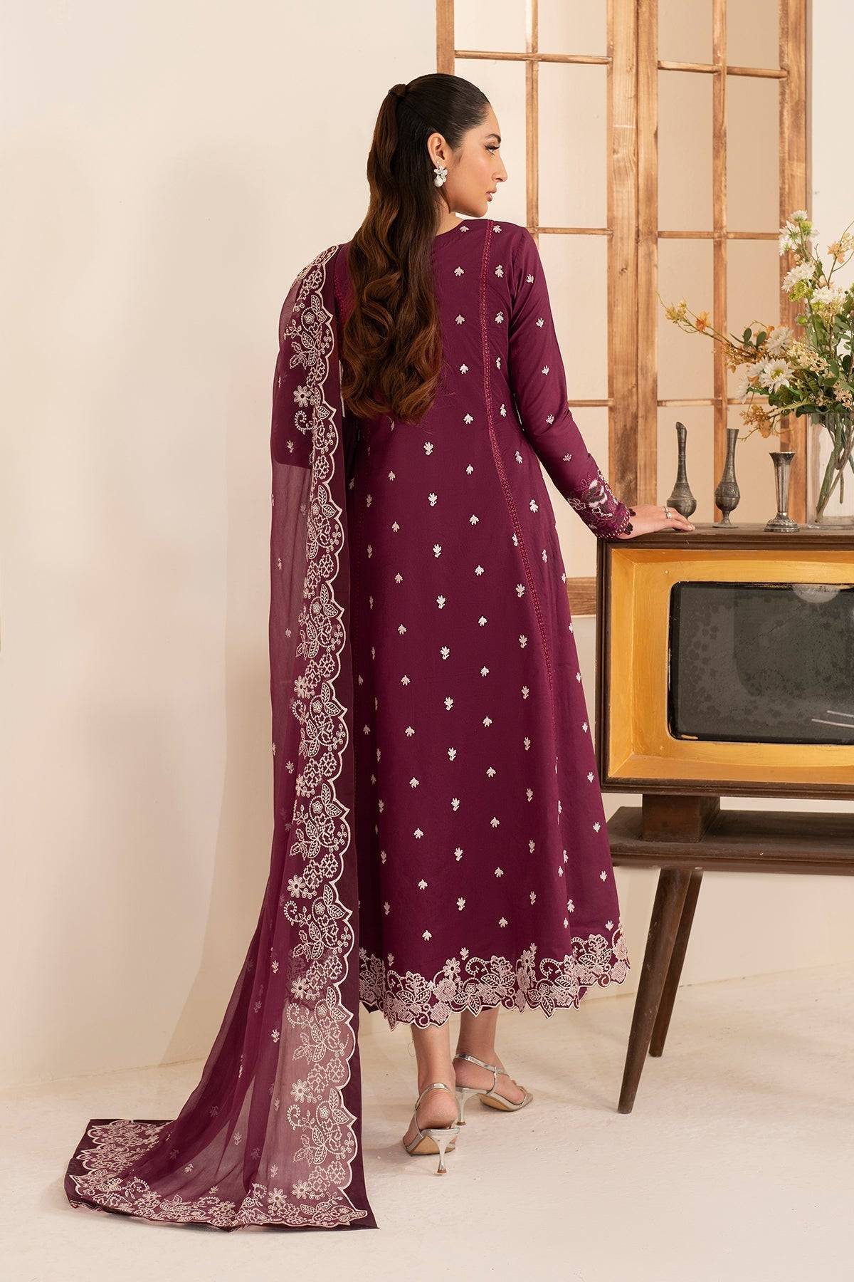 Zarif | Lamhay Luxury Eid Lawn 25 | 08 TEHMEEN by Maria Faisal - Registered Vendor of : Zarif - type : Ladies Clothes - 100% original wedding dresses