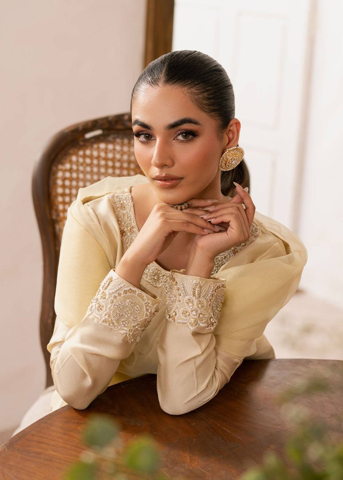 Dastoor | Rania Luxury Pret 25 | Eluna by Maria Faisal - Registered Vendor of : Dastoor - type : Ladies Clothes - 100% original wedding dresses