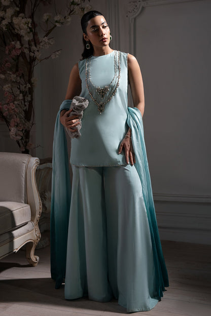 Mina Kashif | Emilie Formals | Ariana - Formal Dress - available at Maria Faisal in UK and USA.