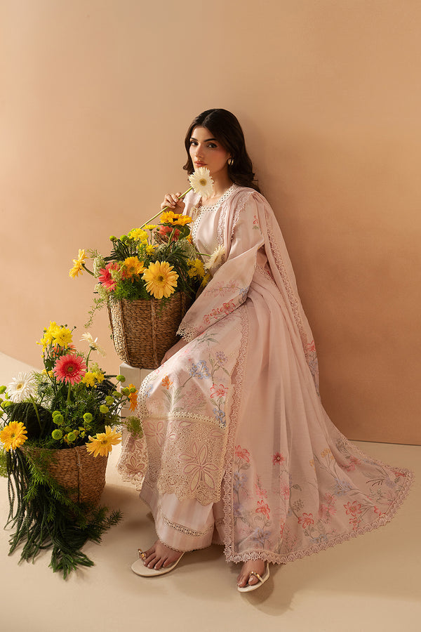 Afrozeh | The Haze 26 | Hazelen Blush - Luxury Dress - available at Maria Faisal in UK and USA.