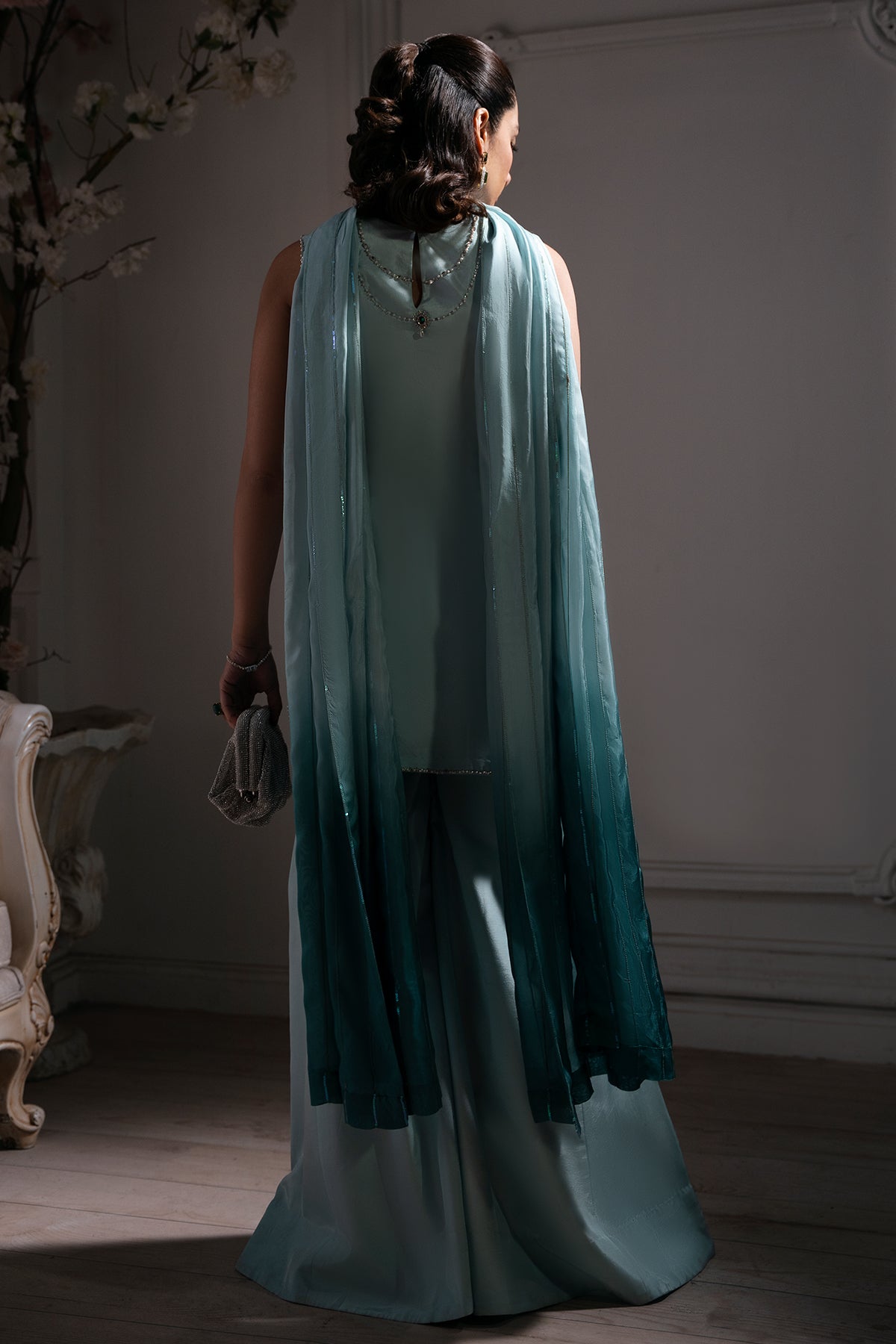 Mina Kashif | Emilie Formals | Ariana - Formal Dress - available at Maria Faisal in UK and USA.
