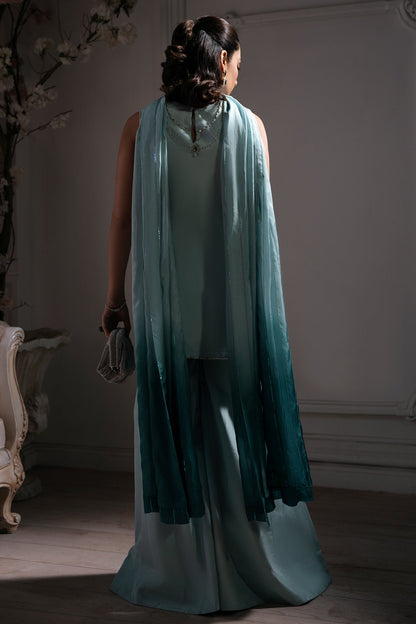 Mina Kashif | Emilie Formals | Ariana - Formal Dress - available at Maria Faisal in UK and USA.