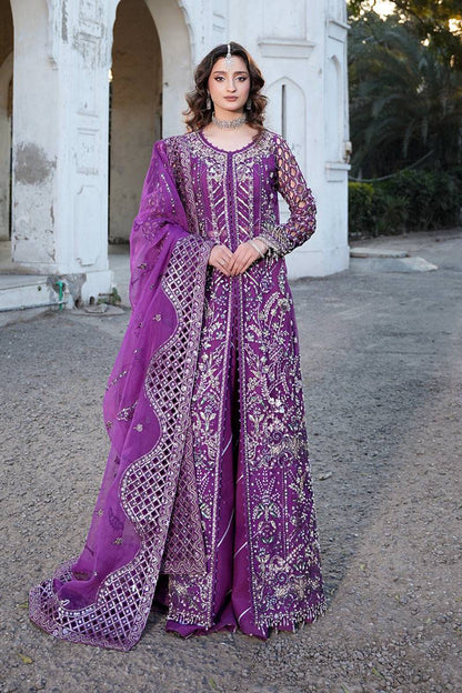 Maryams | Zeenat Luxury Formals | Crimson Bloom - Z-02 by Maria Faisal - Registered Vendor of : Maryams - type : Ladies Clothes - 100% original wedding dresses