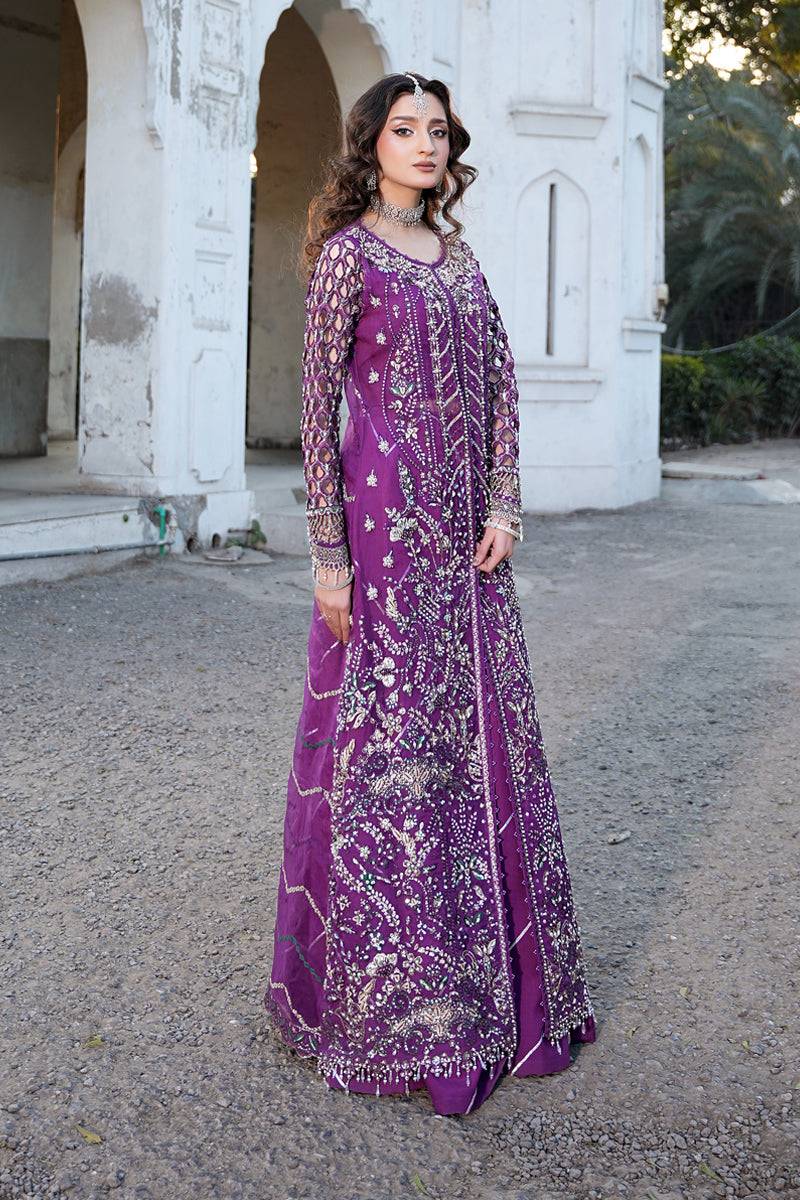 Maryams | Zeenat Luxury Formals | Crimson Bloom - Z-02 by Maria Faisal - Registered Vendor of : Maryams - type : Ladies Clothes - 100% original wedding dresses