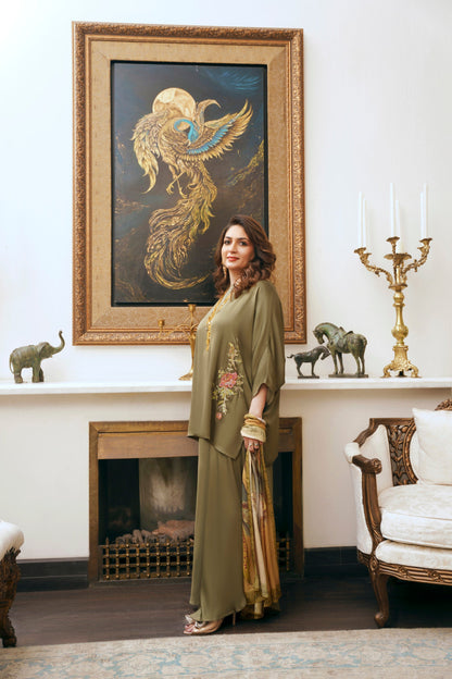 Nilofer Shahid | Saheliyan | Eshan - Luxury Dress - available at Maria Faisal in UK and USA.