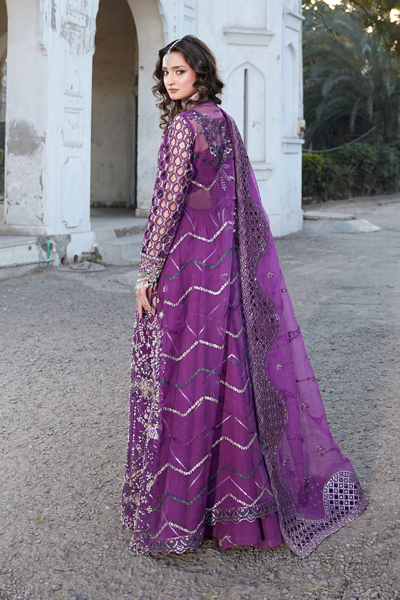 Maryams | Zeenat Luxury Formals | Crimson Bloom - Z-02 - Ladies Clothes - Maria Faisal