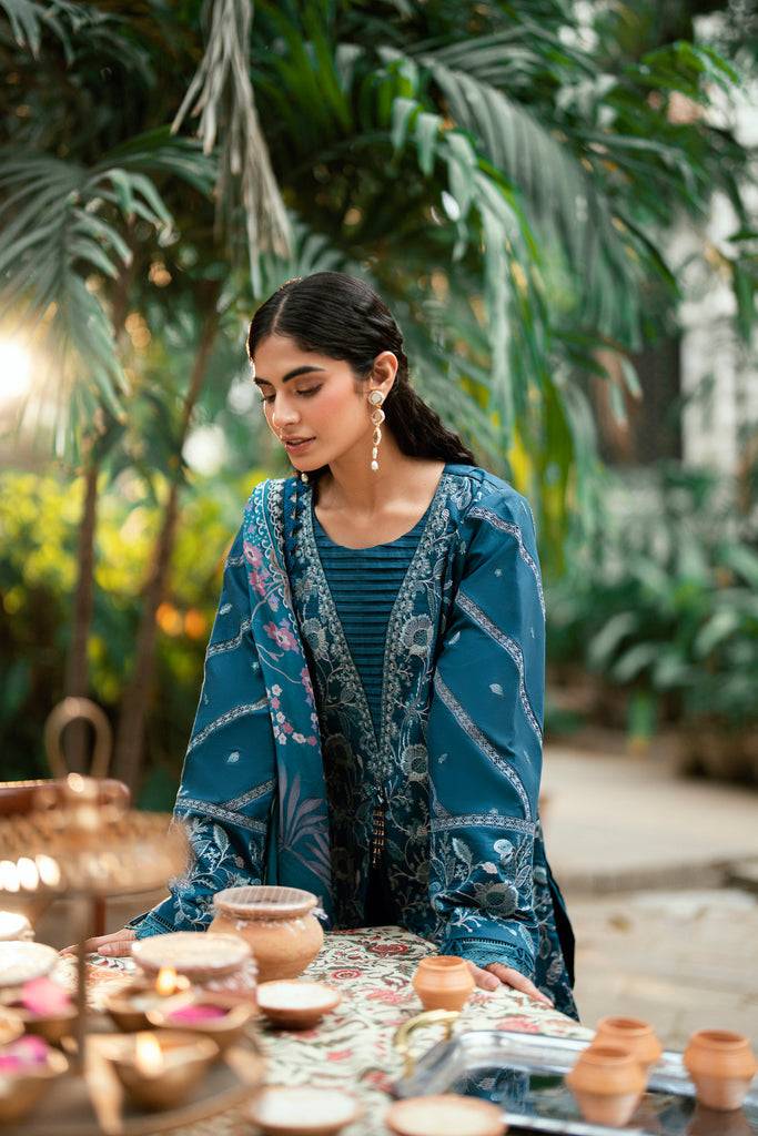 Florent | Eid Edits Luxury Lawn | FEE-3B by Maria Faisal - Registered Vendor of : Florent - type : Ladies Clothes - 100% original wedding dresses