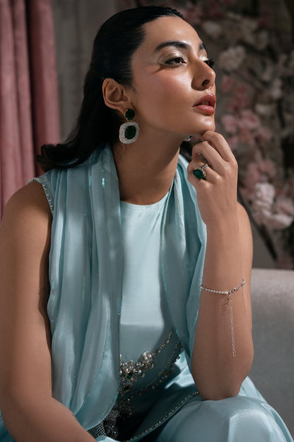 Mina Kashif | Emilie Formals | Ariana - Formal Dress - available at Maria Faisal in UK and USA.