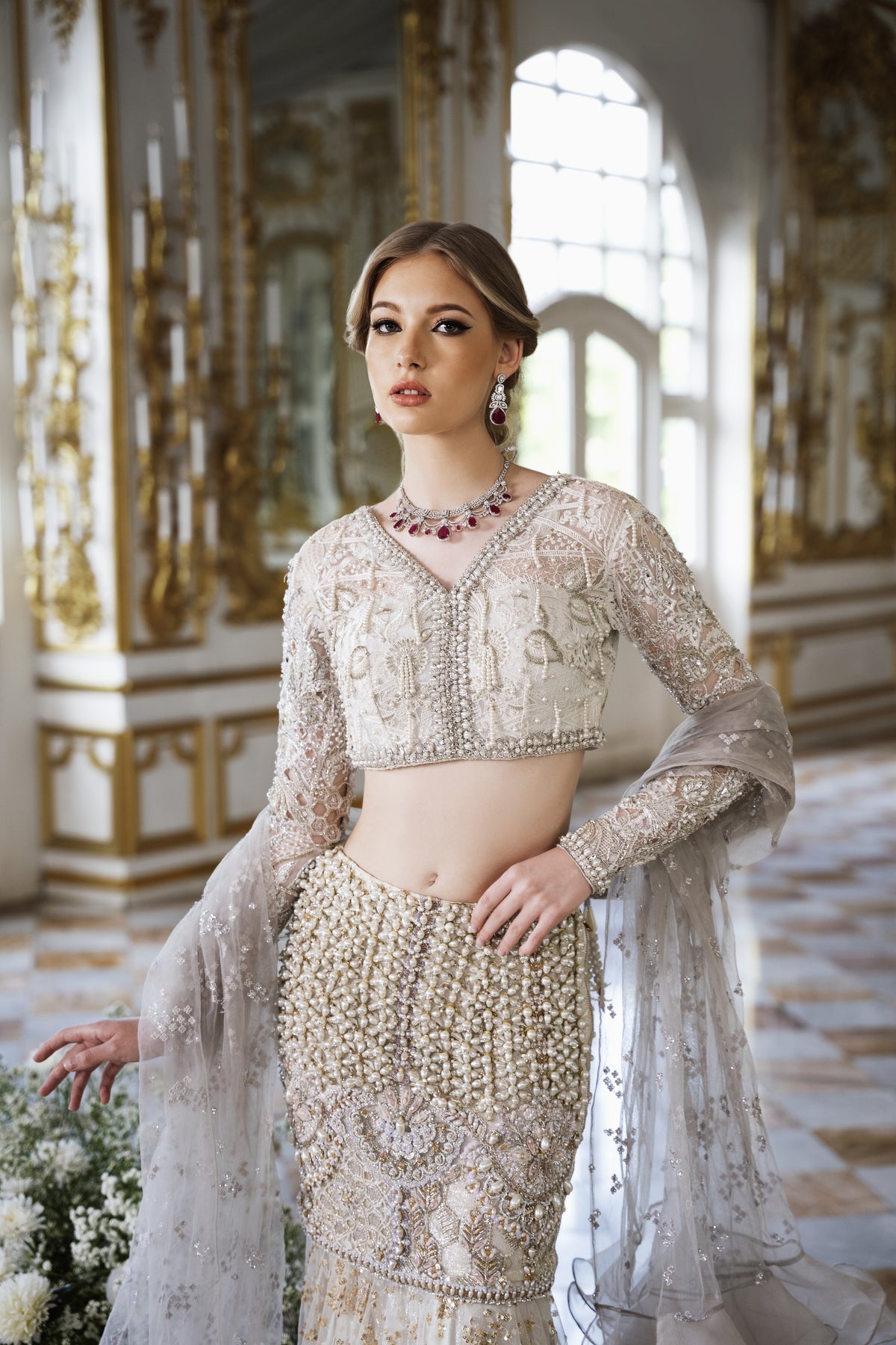 Mysie | Alara formals 24 | DONNA - Wedding Dress - Maria Faisal