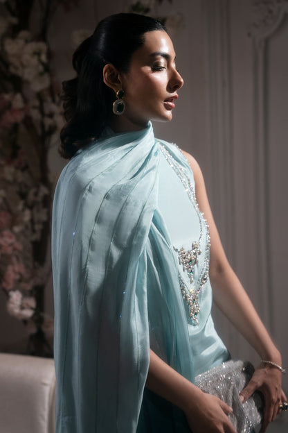 Mina Kashif | Emilie Formals | Ariana - Formal Dress - available at Maria Faisal in UK and USA.