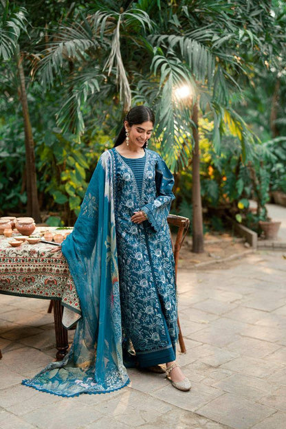 Florent | Eid Edits Luxury Lawn | FEE-3B by Maria Faisal - Registered Vendor of : Florent - type : Ladies Clothes - 100% original wedding dresses