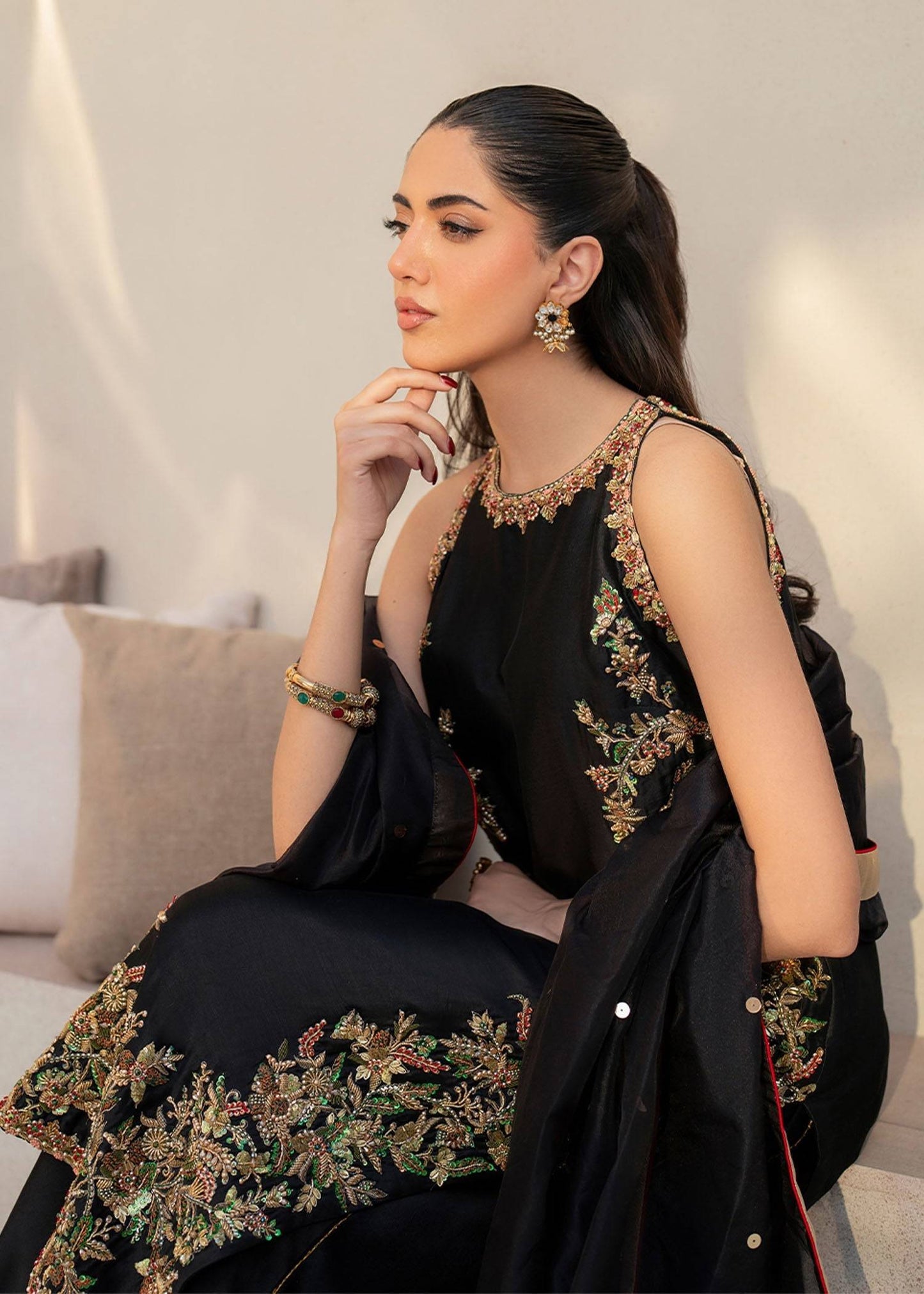 Dastoor | Maahi Luxury Pret 25 | Liyana by Maria Faisal - Registered Vendor of : Dastoor - type : Ladies Clothes - 100% original wedding dresses