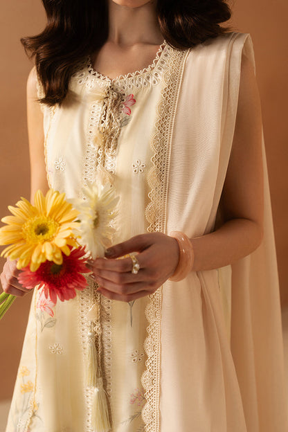 Afrozeh | The Haze 26 | Hazelen Yellow - Luxury Dress - available at Maria Faisal in UK and USA.