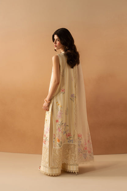 Afrozeh | The Haze 26 | Hazelen Yellow - Luxury Dress - available at Maria Faisal in UK and USA.