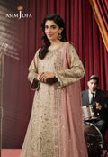 Asim Jofa | Premium Festive | AJPF-24 - Designer Dress with Intricate embroidery and embellishments. Shop elegent wedding dress at Maria Faisal.