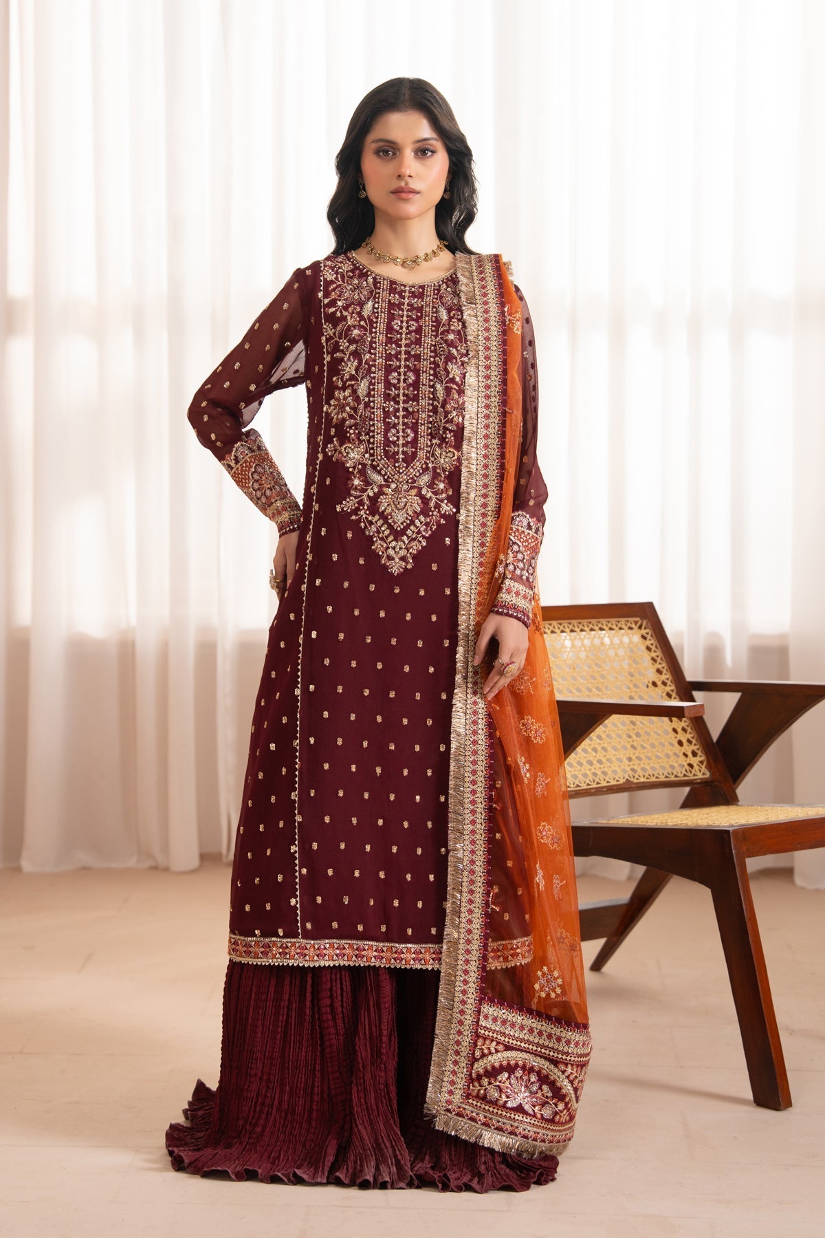 Xenia Formals | Deme Formals | LISHA - Dress - available at Maria Faisal in UK and USA.
