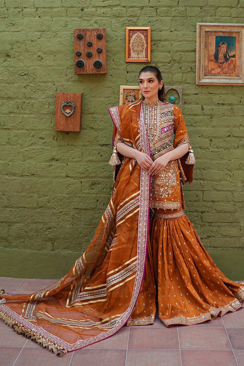 MNR | Zarlish Festive 25 | Zainab Reza in Ranjish - Formal Dress - available at Maria Faisal in UK and USA.