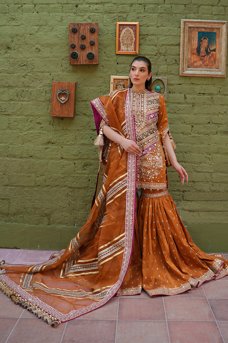 MNR | Zarlish Festive 25 | Zainab Reza in Ranjish - Formal Dress - available at Maria Faisal in UK and USA.