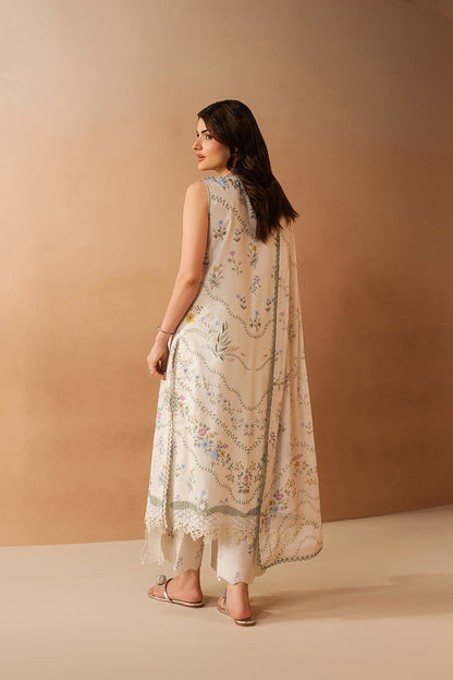 Afrozeh | The Haze 26 |Luem Ivory - Luxury Dress - available at Maria Faisal in UK and USA.