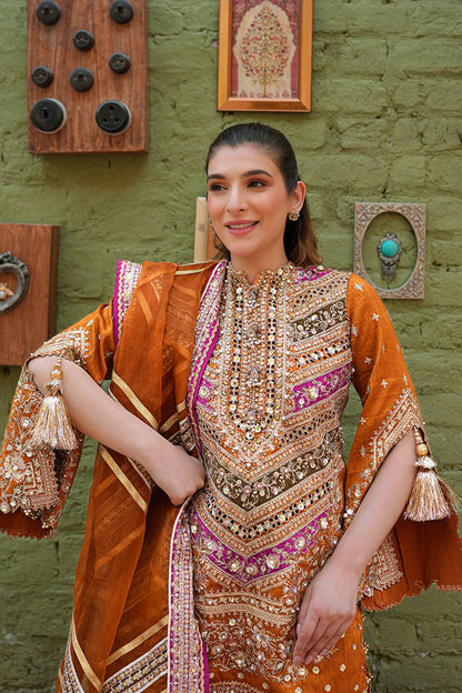 MNR | Zarlish Festive 25 | Zainab Reza in Ranjish - Formal Dress - available at Maria Faisal in UK and USA.