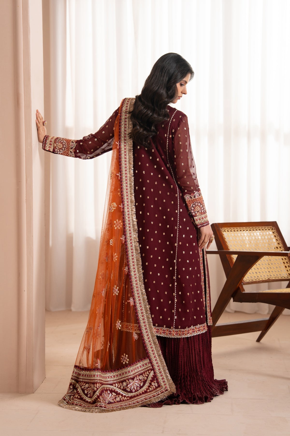 Xenia Formals | Deme Formals | LISHA - Dress - available at Maria Faisal in UK and USA.