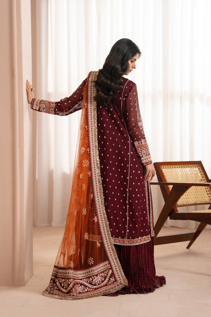 Xenia Formals | Deme Formals | LISHA - Dress - available at Maria Faisal in UK and USA.