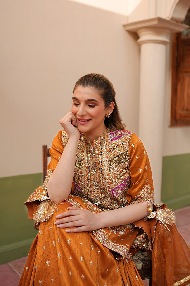MNR | Zarlish Festive 25 | Zainab Reza in Ranjish - Formal Dress - available at Maria Faisal in UK and USA.