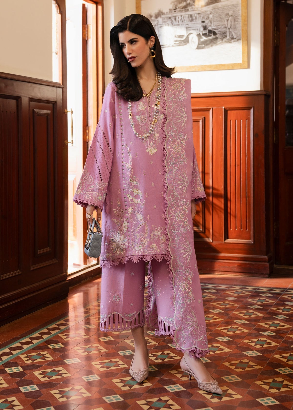 Palwasha – authentic Pakistani dress from the Gulana Winter 25 collection for women in the UK