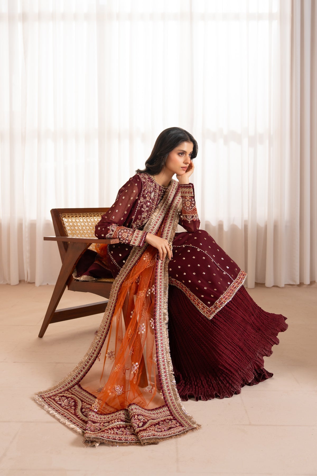 Xenia Formals | Deme Formals | LISHA - Dress - available at Maria Faisal in UK and USA.