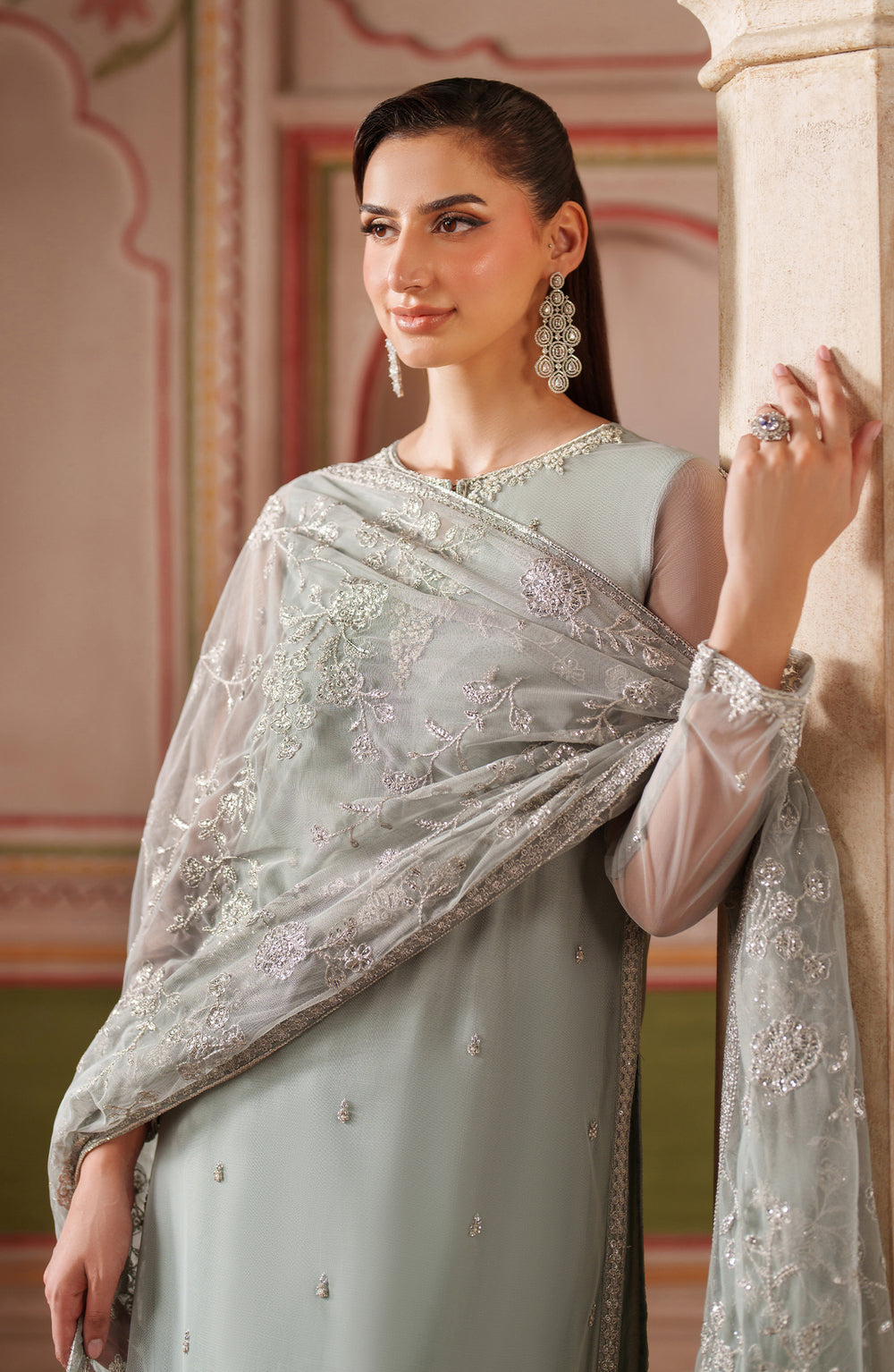 Zarif | Falesia Formals | UNST-HF-05 DINAAR - Ladies Clothes - Maria Faisal