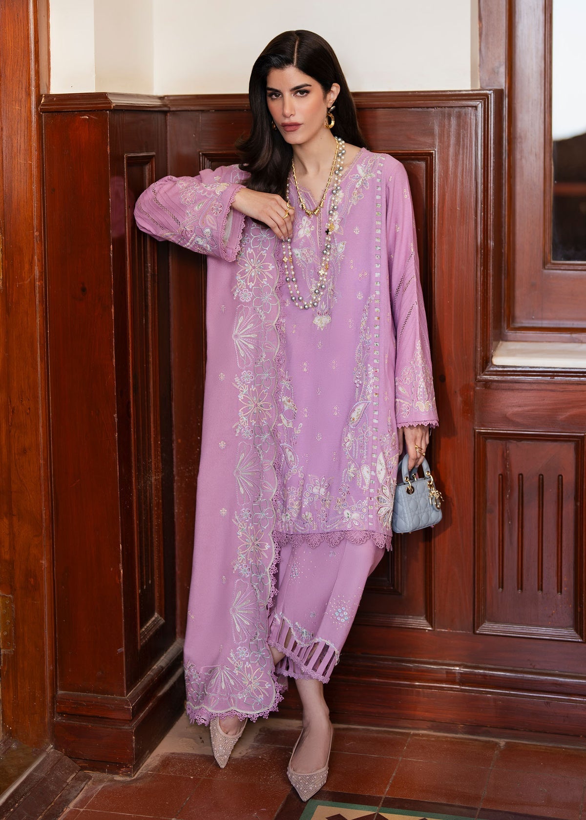 Palwasha – authentic Pakistani dress from the Gulana Winter 25 collection for women in the UK