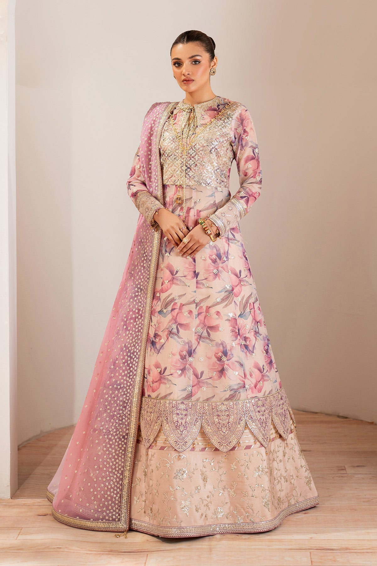 Alizeh | Fleur Chiffon |  AF-CH-2193-Dina - Ladies Clothes - Maria Faisal