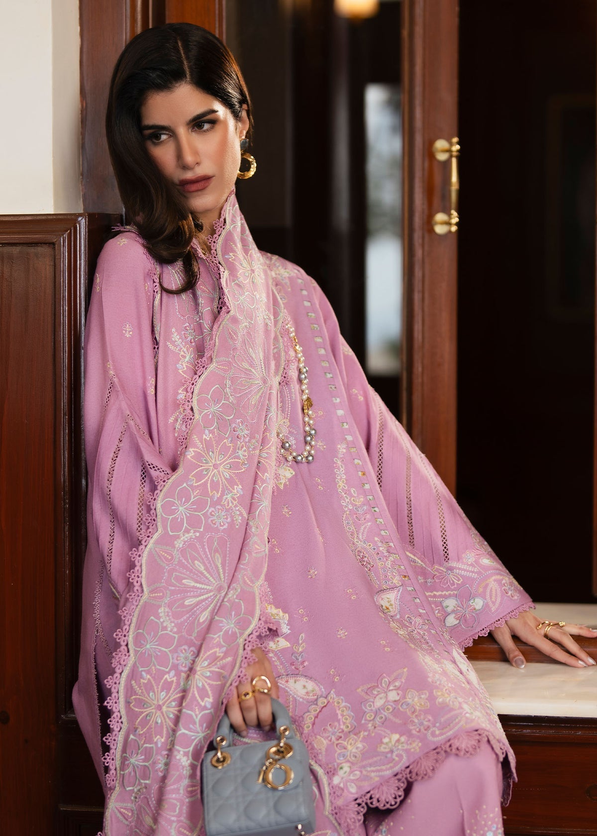 Palwasha – authentic Pakistani dress from the Gulana Winter 25 collection for women in the UK