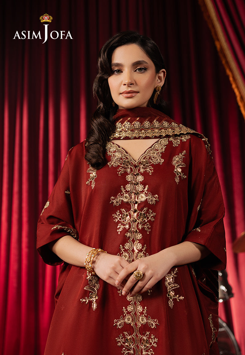 Asim Jofa | Premium Festive | AJPF-12 by Maria Faisal - Registered Vendor of : Asim Jofa - type : Ladies Clothes - 100% original wedding dresses