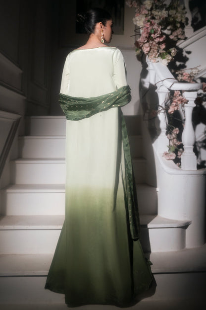Mina Kashif | Emilie Formals | Floret - Formal Dress - available at Maria Faisal in UK and USA.