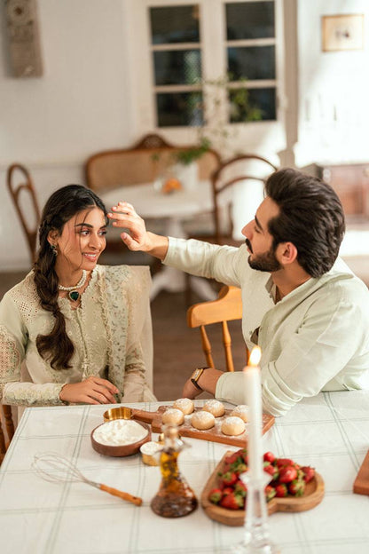 Qalamkar | Luxury Lawn Eid Edit | SB-10 Nadia by Maria Faisal - Registered Vendor of : Qalamkar - type : Ladies Clothes - 100% original wedding dresses