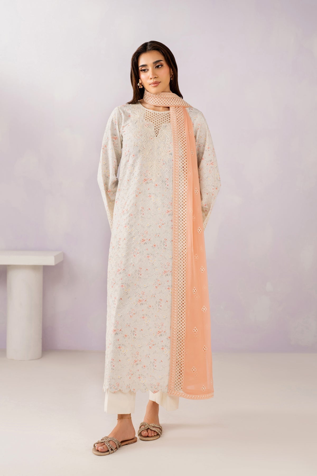 Xenia Formals | Lessence Summer 26 | CORAYA - Formal Dress - available at Maria Faisal in UK and USA.