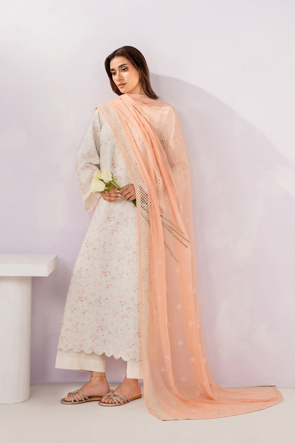 Xenia Formals | Lessence Summer 26 | CORAYA - Formal Dress - available at Maria Faisal in UK and USA.